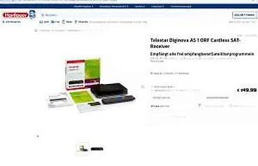 Pojačala i prijemnici: Telestar Diginova AS 1 – HDTV satelitski risiver (ORF Digital Direkt — 6