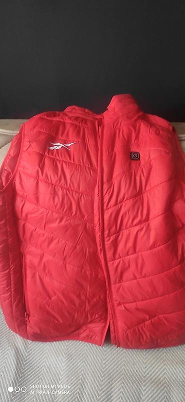 iş kurtkasi: Jilet, Reebok, M, rəng - Qırmızı — 3