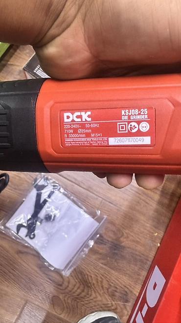 мини гриндер: Прямошлифовальная машина DCK KSJ08-25 (Die Grinder) - Питание — 3