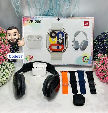 elifbar ultra: MVP-280 smart saat və aksesuar dəsti Xüsusiyyətlər: - AMOLED — 1