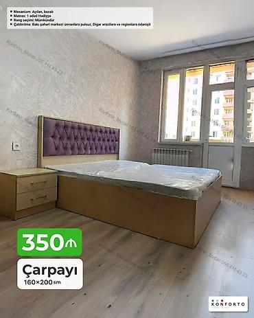 Çarpayı – 160×200 sm - Mexanizm: açılan, bazalı (geniş alt saxlama lalafo.az -da Çarpayı – 160×200 sm - Mexanizm: açılan, bazalı (geniş alt saxlama