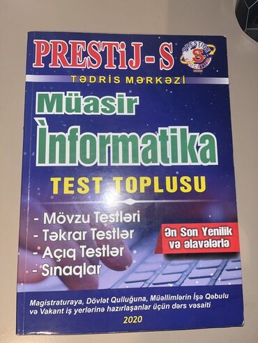 5 ci sinif informatika pdf: Prestic-S Tədris Mərkəzi tərəfindən hazırlanmış "Müasir Informatika