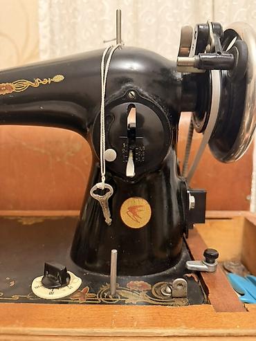 Tikiş maşınları: 70-80 ilin Maşini Mexaniki-elektrik kombinə edilmiş tikiş maşını - — 2