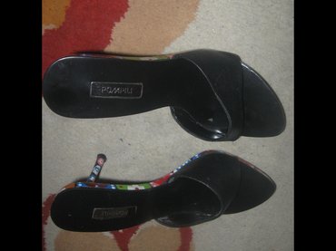 crne cizme na stiklu: Fashion slippers, 38