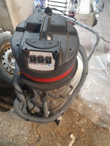 aspirator ikinci el: Sənaye tipli yaş/quru tozsoran - Böyük həcimli şəffaf gövdə (çən) –