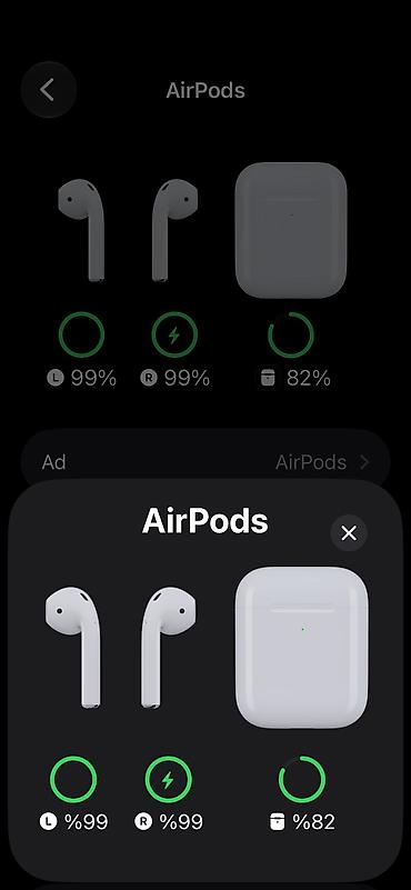 Qulaqcıqlar: İşlənmiş Simsiz (Bluetooth) Qulaqcıqlar, Apple, rəng - Ağ — 3