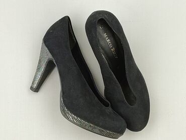 kapcie z zapiętkiem: Marco Tozzi, Лофери та туфлі жіночі, розмір 37