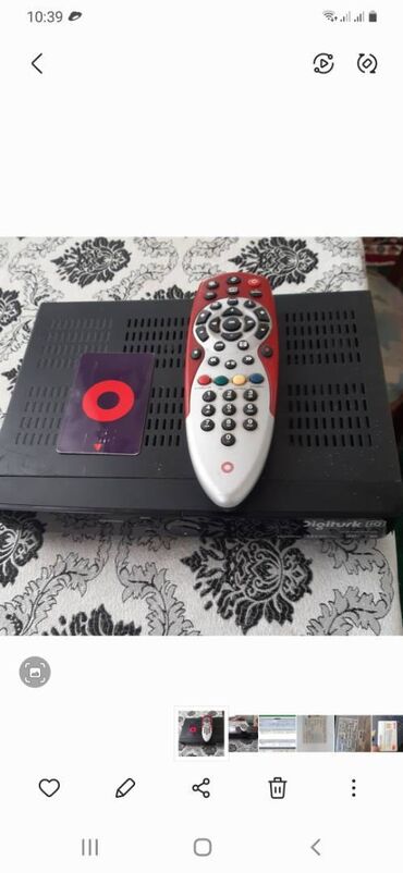 televi: Salam Tuner işləmir pult kart işləkdir zapcast kimi satılır. Digiturt
