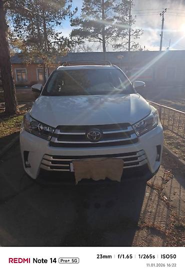 тайота хайландер 2002: Toyota Highlander: 2018 г., 3.5 л, Автомат, Бензин, Кроссовер — 1