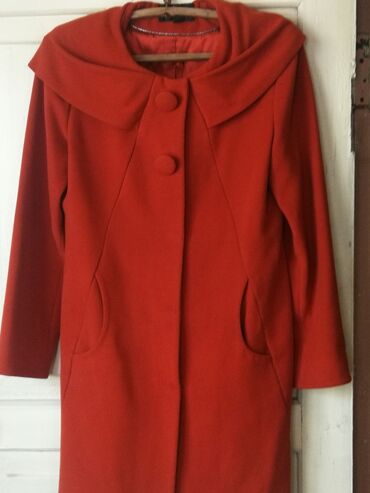 Пальто: Пальто XL, XXL, цвет - Красный