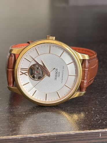 tek qaş üzüklər: Qol saatı, Tissot, rəng - Qəhvəyi