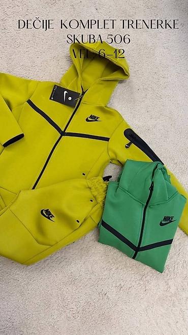 nike roze papuce: Dečiji komplet trenerke – SKUBA 506, veličine 6–12. - Dvoddelni set — 3