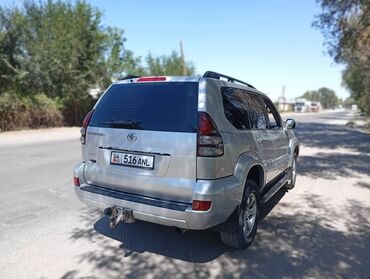 авто рынак бишкек: Полноприводный внедорожник Toyota Land Cruiser Prado серебристого