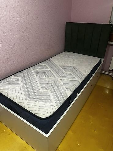 panel radiyatir: Yüksələn mexanizmalı tək nəfərlik çarpayı və matras dəsti - Ölçü — 3