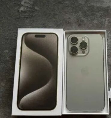 сколько стоит айфон 11 бу в бишкеке: IPhone 15 Pro, Колдонулган, 256 ГБ, Natural Titanium, Куту, 86 %