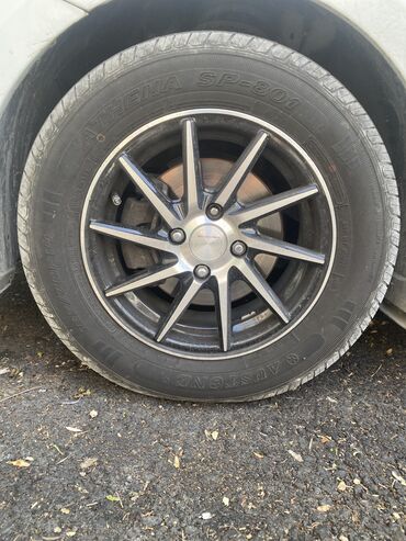 авто дешево купить: Б/у Колесо Hyundai 195 / R 15, 4 Болтов