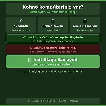 proqram: Linux Mint quraşdırma xidməti — köhnə kompüterləri sürətləndirir — 3
