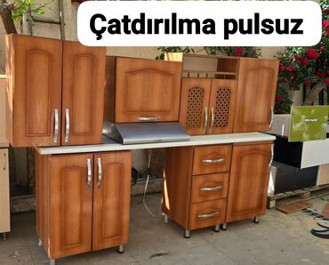 Yataq otağı dəstləri: Mətbəx mebeli 299₼ Aspirator moyka l verilecey ölçü 2.10 çatdırılma