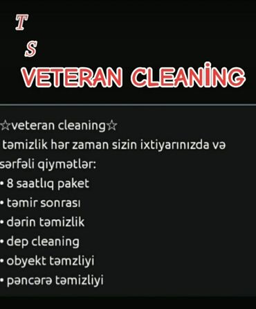 gündəlik masinlar: Təmizlik | Mənzillər, Evlər, Kafe, mağazalar | Təmirdən sonra təmizlik, Gündəlik təmizlik, Pəncərələrin, fasadların yuyulması