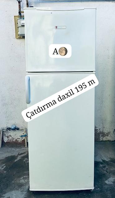 soyuducuları: İki ədəd iki qapılı soyuducu 1) Şaquli iki kamerali, üstdə dondurucu — 2