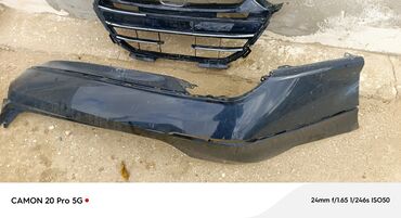 Yan və salon güzgüləri: Avtomobil üçün ön bamper və radiator barmaqlığı dəsti. - Rəng: qara
