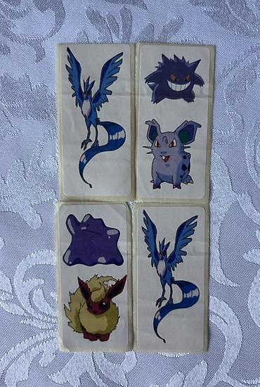 покемон: Наклейки с покемонами В идеальном состоянии, для фанатов Pokemon, для — 1