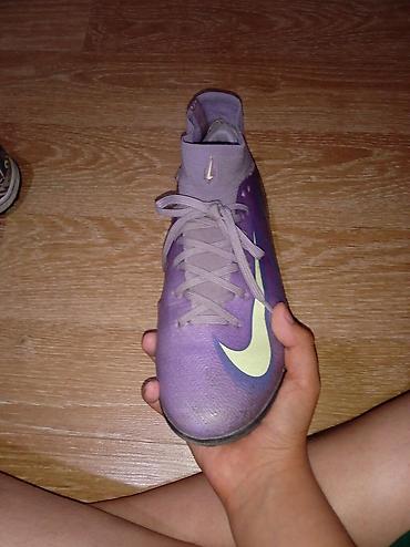 роналду бутсы: Размерь 38-37 Футзалки Nike (тизер Mercurial/CR7), цвет фиолетовый с — 5