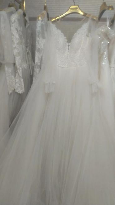 Свадебные платья: Свадебное платье, L, Дизайнерское, Пышное, Турция, Стразы, Б/у — 16