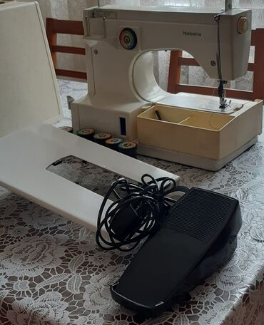 Tikiş maşınları: Tikiş maşını Husqvarna, Yeni,Elektromexaniki — 8