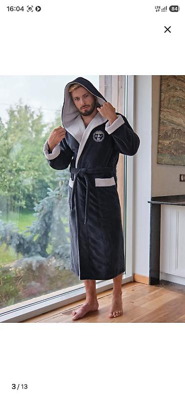 tech flecee: Халат, Махра, Турция, 3XL — 3