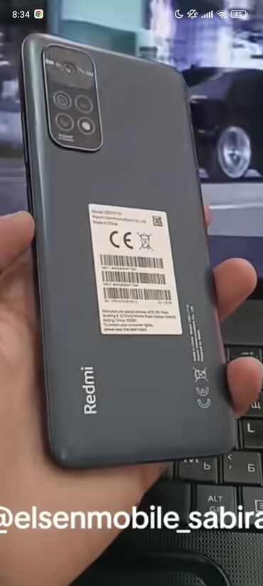 redmi note 8 2 ci el: Xiaomi Redmi Note 11, 64 GB, rəng - Boz