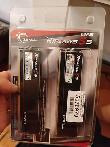 озу ddr5: Оперативная память (RAM) для ПК, Новый, G.SKILL, 32 ГБ, DDR5, 6000 МГц — 1