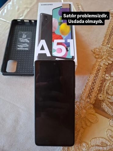 samsung a01 core ikinci el: Samsung Galaxy A51, rəng - Qara