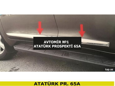 derzhatel dlya telefona: Toyota Prado qapı kantı ÜNVAN: Atatürk prospekti 62, Gənclik