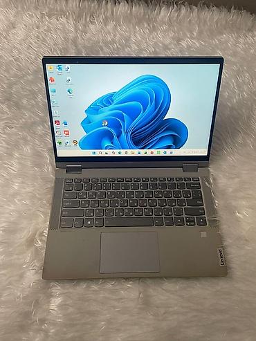 Ноутбуки и аксессуары: Lenovo 2‑in‑1 şəbəkə noutbuku (convertible) - 360° çevrilən menteşə — 3