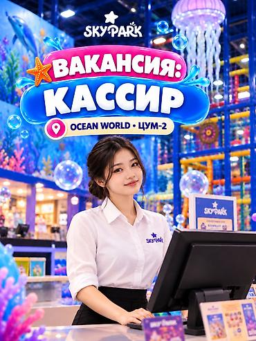 кут парк: Требуется Кассир, График: Два через два, 1-2 года опыта, Официальное трудоустройство, Полный рабочий день — 1