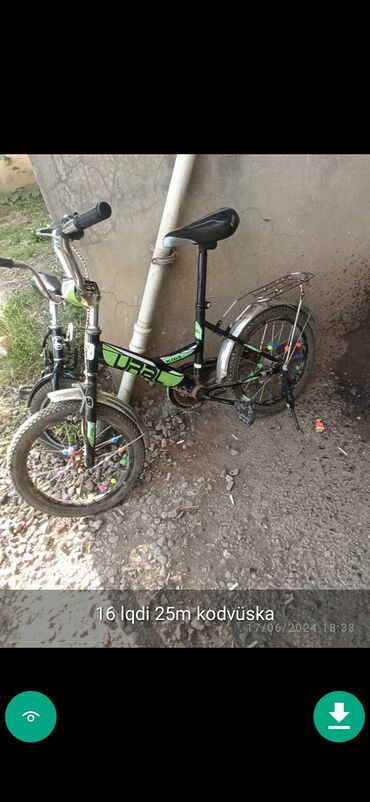 Uşaq velosipedləri: İşlənmiş İki təkərli Uşaq velosipedi 20", Ünvandan götürmə — 15