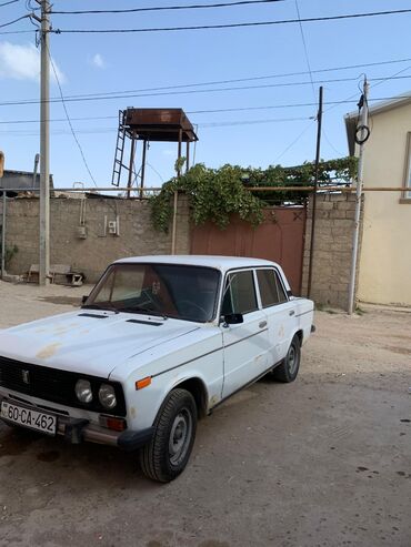 VAZ (LADA): VAZ 2106, ağ rəng, sedan gündəlik sürülən maşındı texniki baxisid1 -da lalafo.az — 6 VAZ (LADA): VAZ 2106, ağ rəng, sedan gündəlik sürülən maşındı texniki baxisid1 — 6