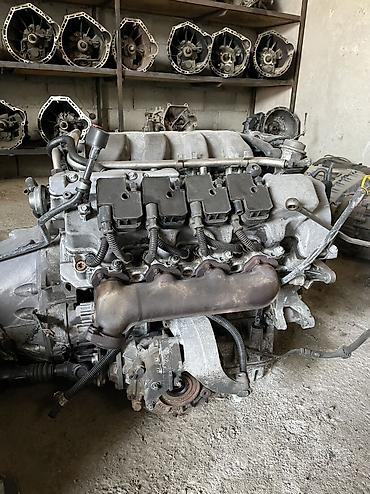 спринтери: Бензиновый мотор Mercedes-Benz 4.3 л, Б/у, Оригинал, Германия — 4