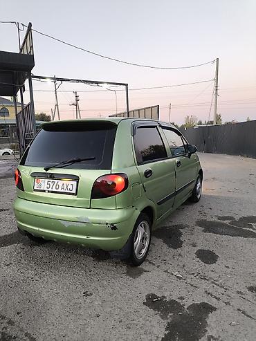changan q05 max: Daewoo Matiz: 2001 г., 0.8 л, Механика, Бензин, Хэтчбэк — 6