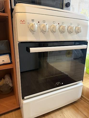 плитку: Газо-электрическая плита AVA AYC-660 WH - Комбинированная варочная — 2