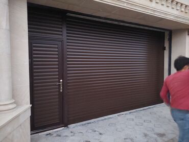 Həyət darvazaları: Avtomatik darvazala, qaraj qapıları, jalüz qapılar, sənaye qapıları — 16