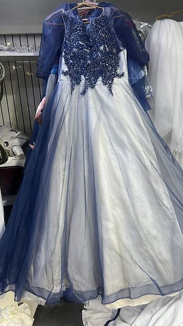 Вечерние платья: Вечернее платье, А-силуэт, Длинная модель, Фатин, С рукавами, С пайетками, Все размеры — 9