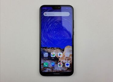 huawei p20: Huawei P20 Lite, Колдонулган, 64 ГБ, түсү - Кара, 2 SIM