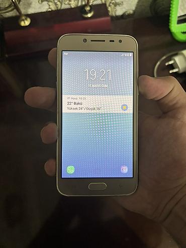 telefon smartfon: Samsung Galaxy J2 Pro 2016, 32 GB, rəng - Qızılı, İki sim kartlı — 2
