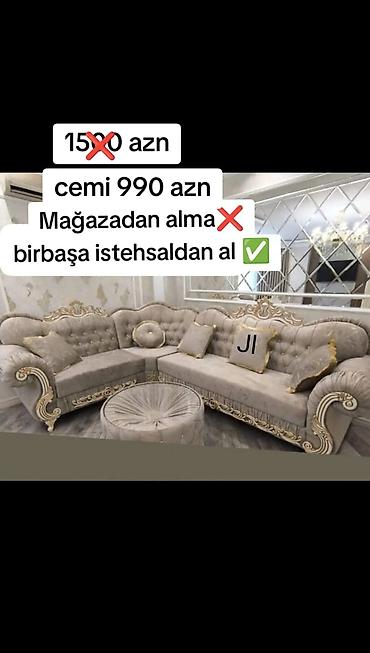 Sifarişlə divanlar: Divan, Qonaq otağı üçün, Parça, Bazasız, Açılmayan — 25