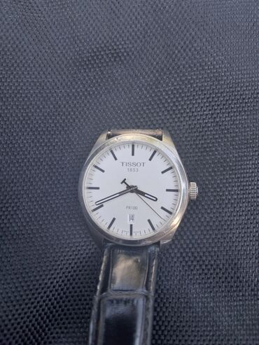 украшения серебро: Классические часы часы, Tissot, Швейцария, Водонепроницаемые, Оригинал, Унисекс, Б/у