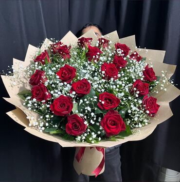 Buket güllər: Hər növ buketlərin hazırlanması mövcuddur Endirimlərdən faydalanmaq — 5