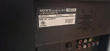 Televizorlar: Sony Bravia LCD televizor televizor tap islek vəziyyəti bir dene — 7