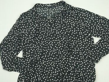 czarne koronkowe bluzki z długim rękawem: Bluzka Damska, Tom Rose, L, stan - Bardzo dobry